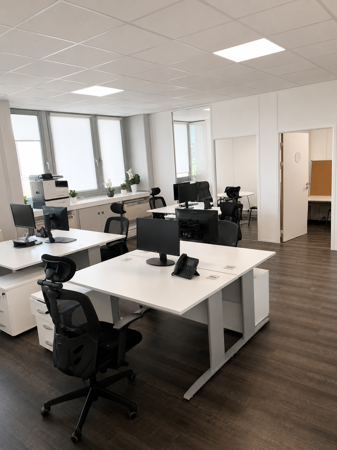 Bureaux de 87 m²  + 2 places de parking